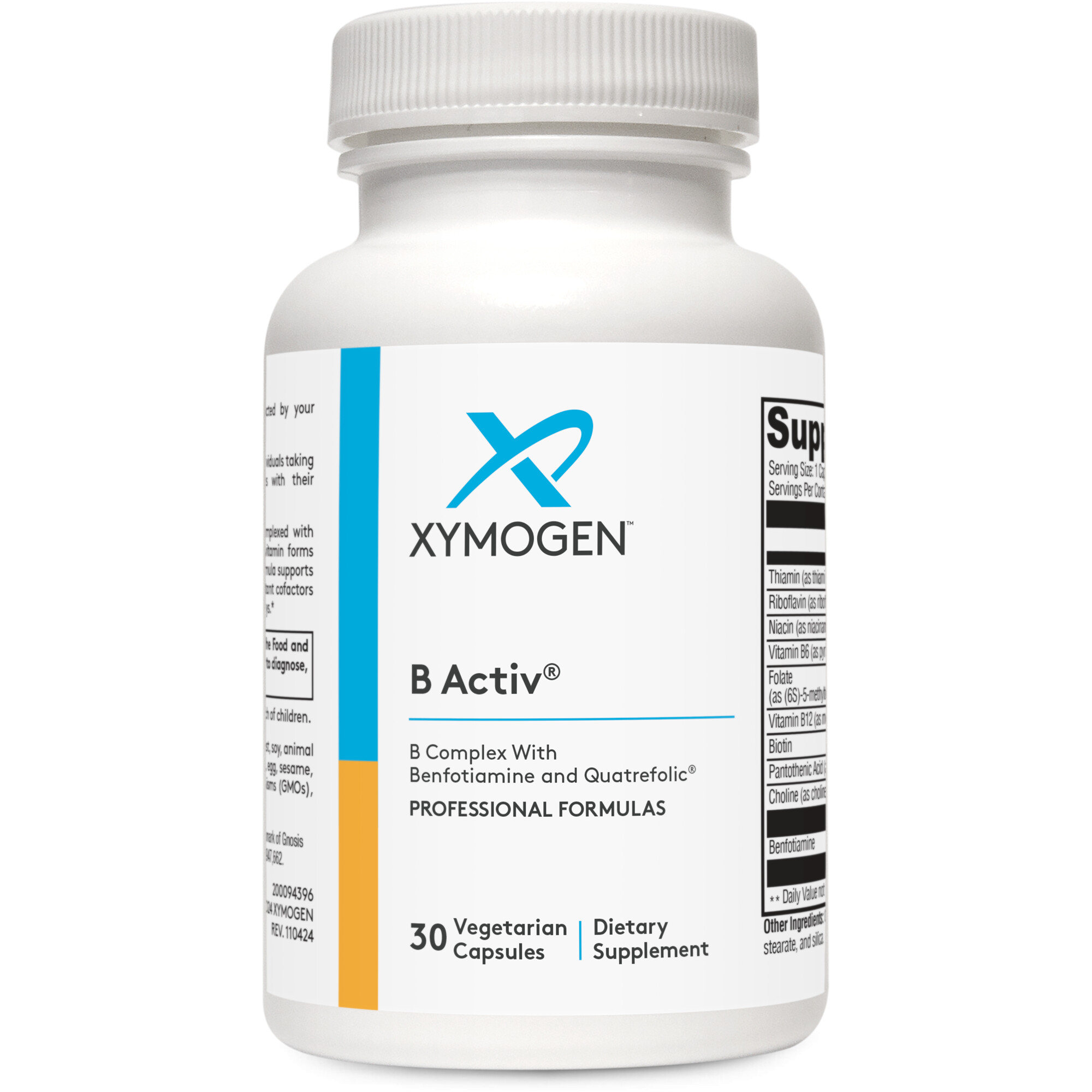 B Activ Vitamin B Complex Supplement - 180 C | Xymogen